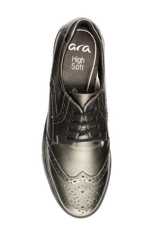 Ara Clementine Wingtip Derby In Brown