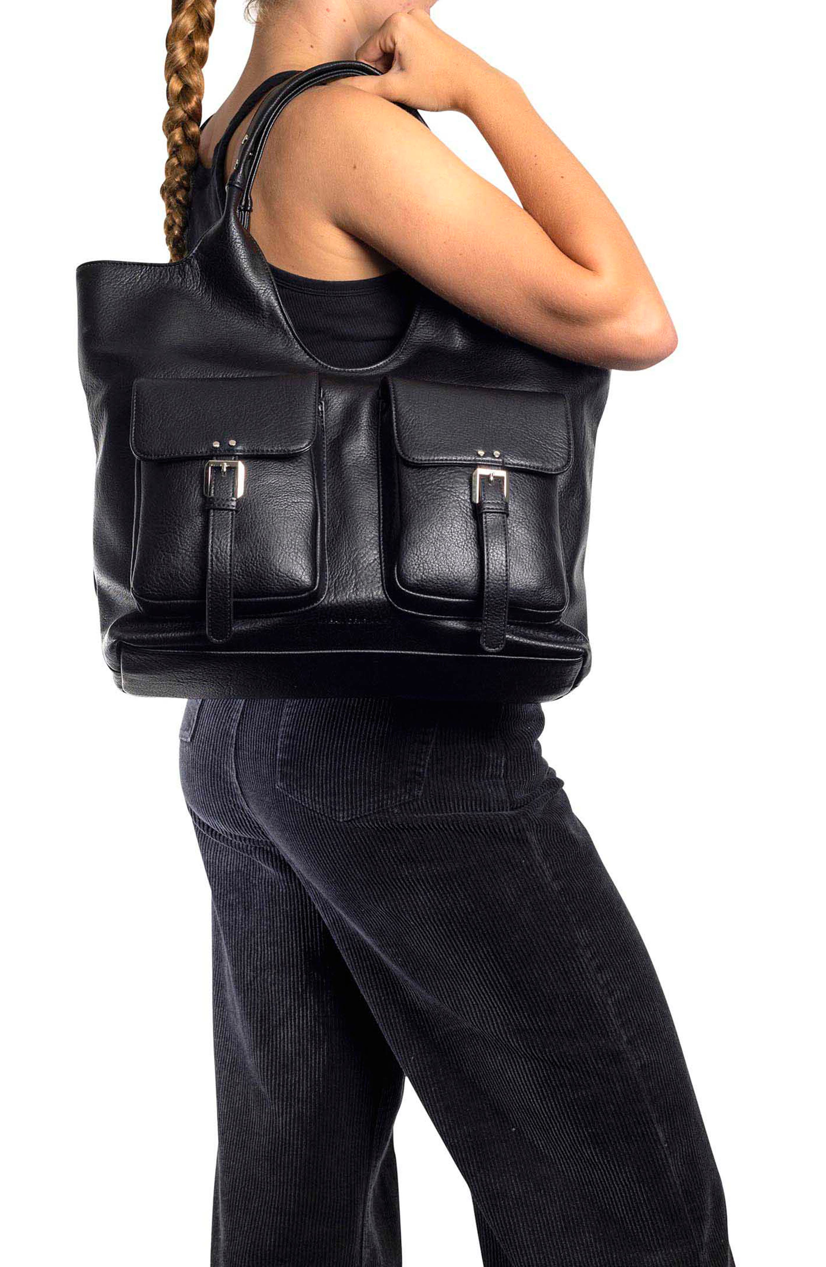 Urban Originals The Royale Vegan Leather Tote, Alternate, color, 