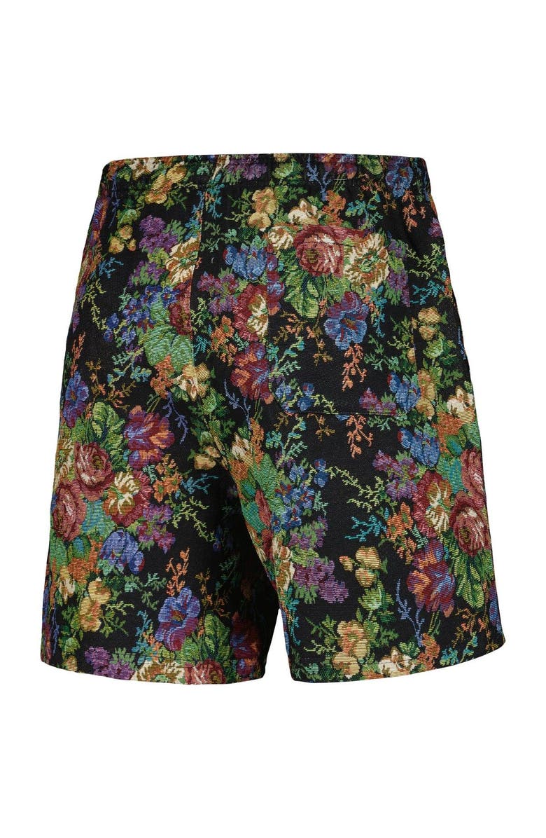 PLEASURES Men's PLEASURES  Black San Francisco Giants Floral Shorts, Alternate, color, 