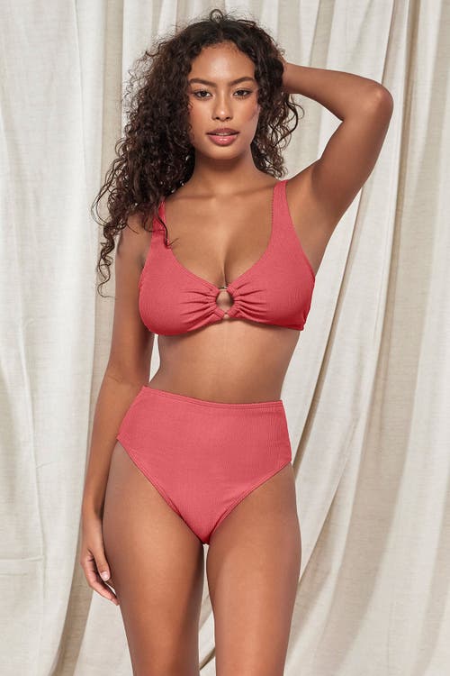 Pacifica By Sunsets Oceana Top In Hibiscus Tea