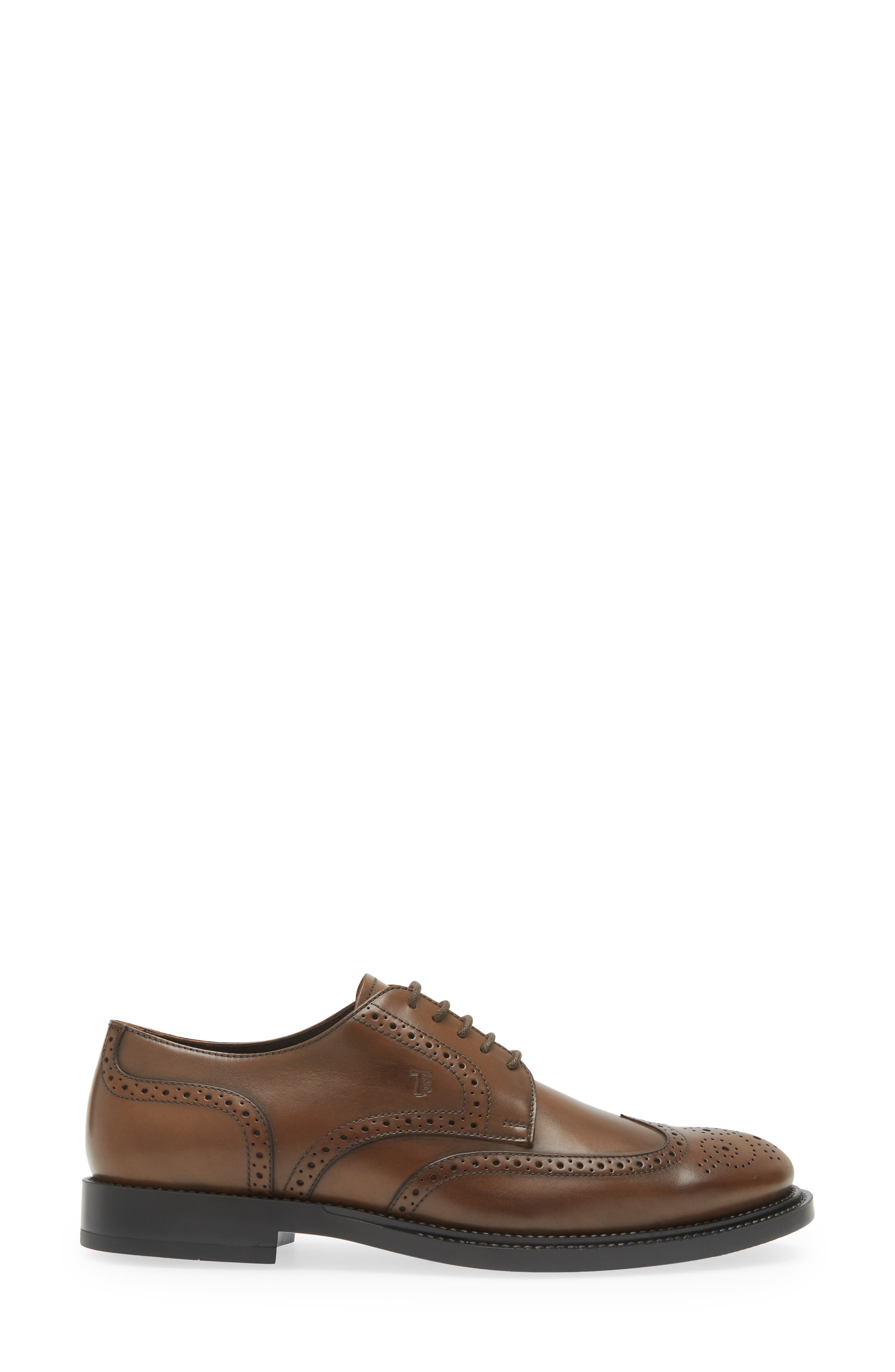 Tod's Brogued Wingtip Derby, Alternate, color, 