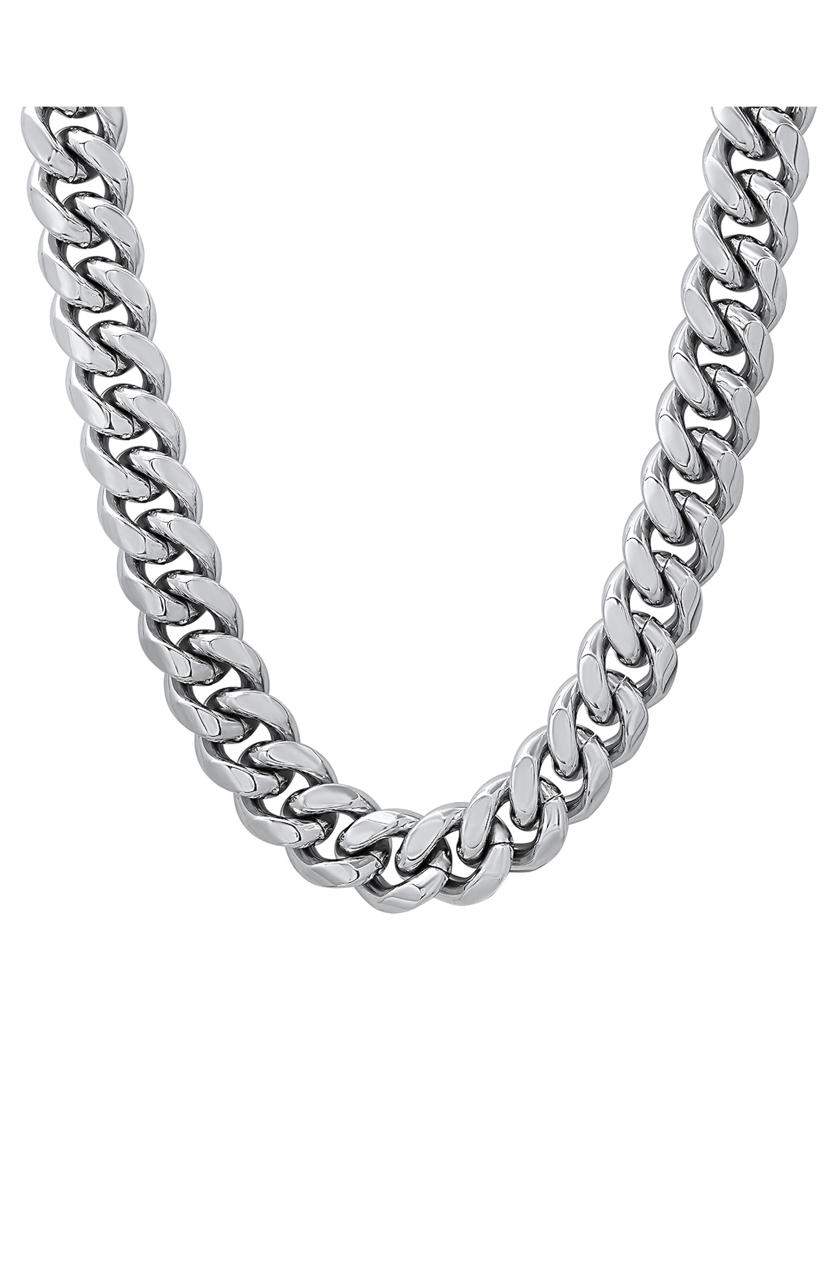 Men's Curb Chain Necklace