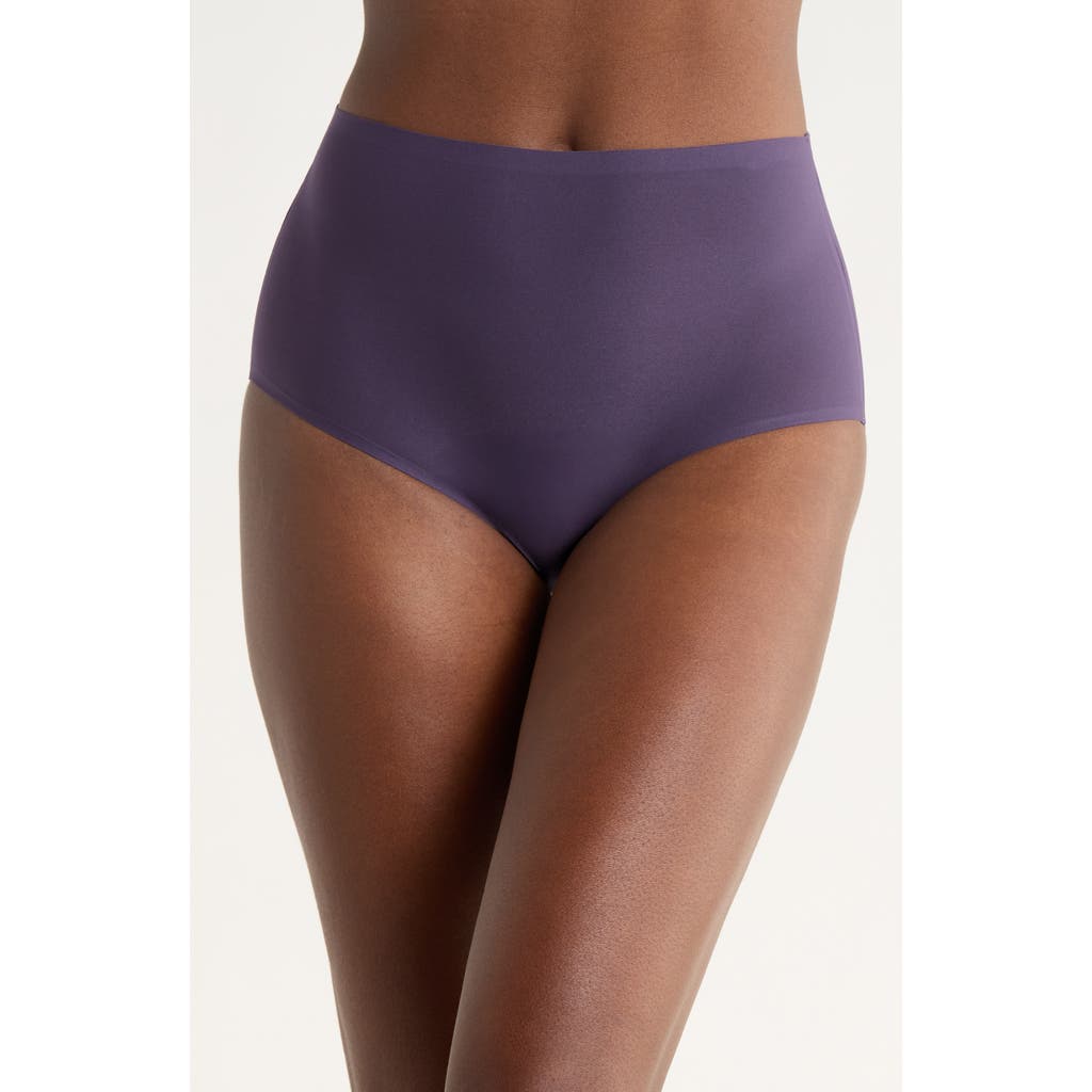 Chantelle Lingerie Soft Stretch High Waist Briefs In Purple