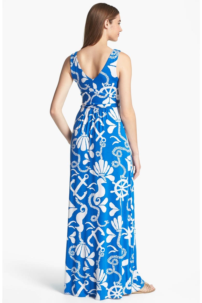 'Sloane' Maxi Dress, Alternate, color, SCHOONER BLUE