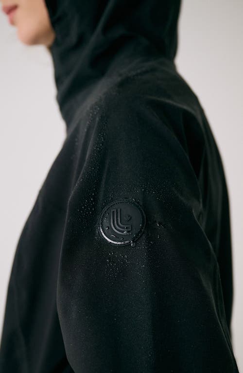 Lole Element Long Windproof Rain Jacket In Blue