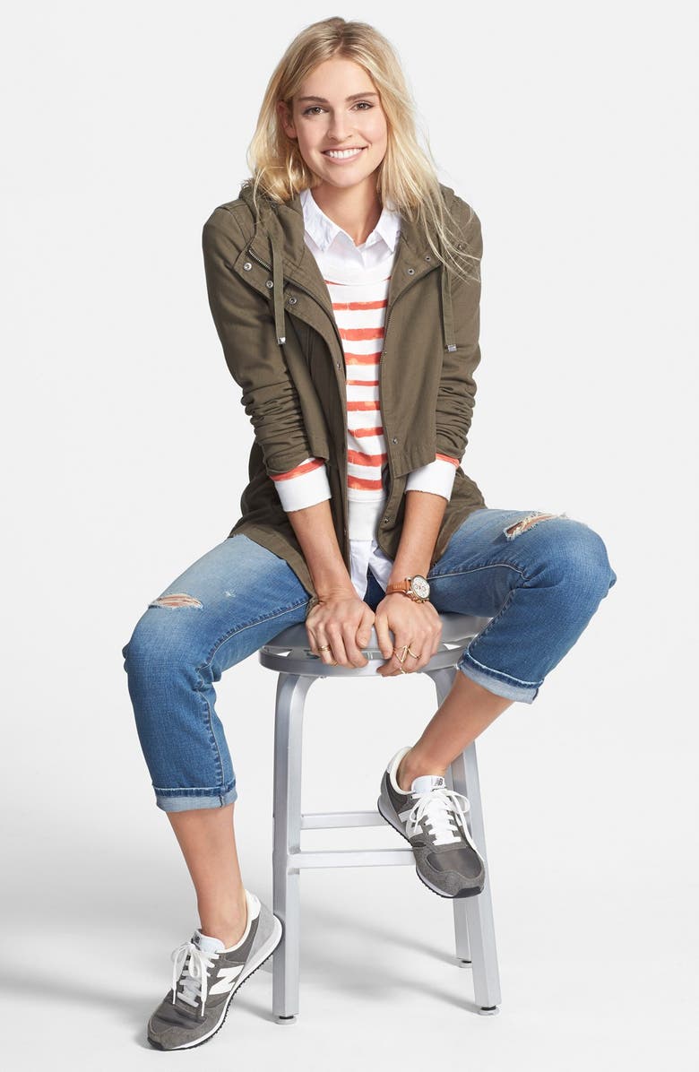 Treasure & Bond Treasure&Bond Boyfriend Poplin Shirt, Alternate, color,