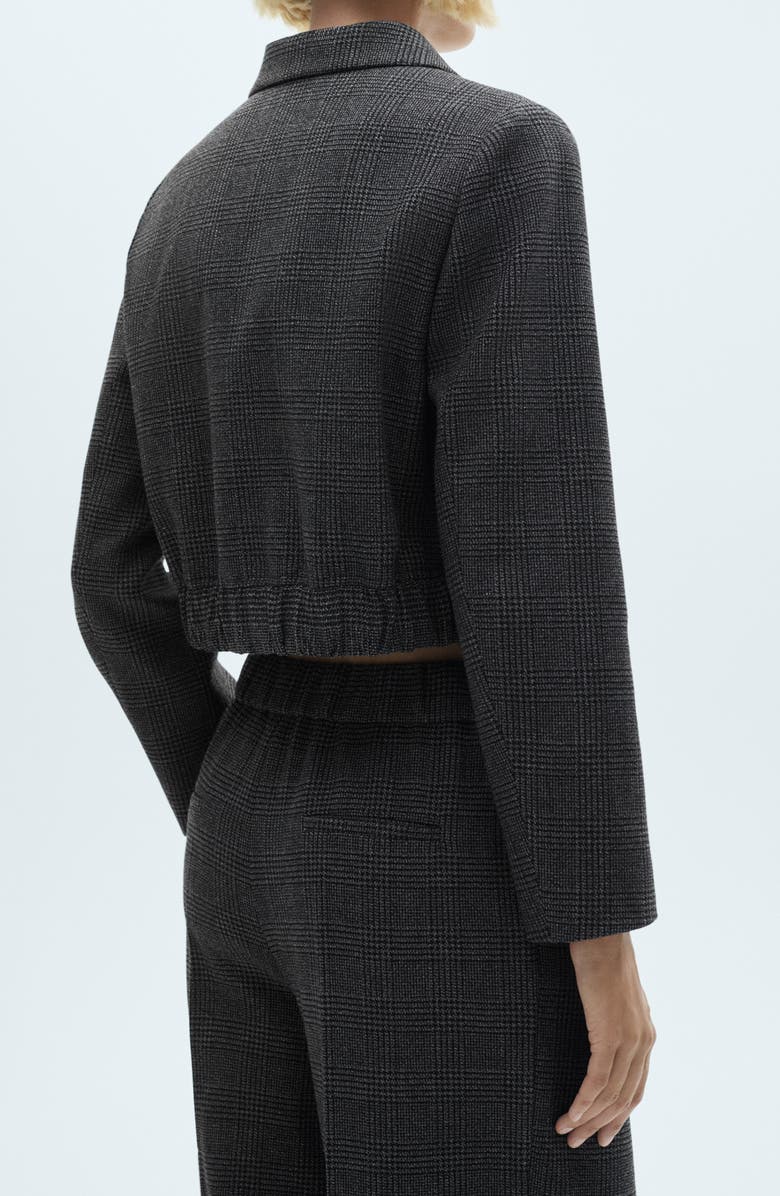 MANGO Plaid Jacket, Alternate, color, 