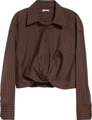 A.L.C. Leo Front Twist Shirt