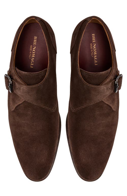 Bruno Magli Solero Monk Strap Loafer In Brown