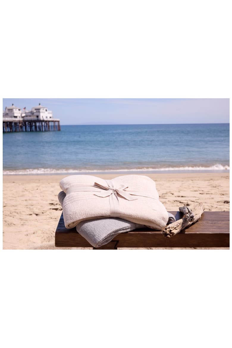 CozyChic Light Ribbed Throw, Alternate, color, ALMOND