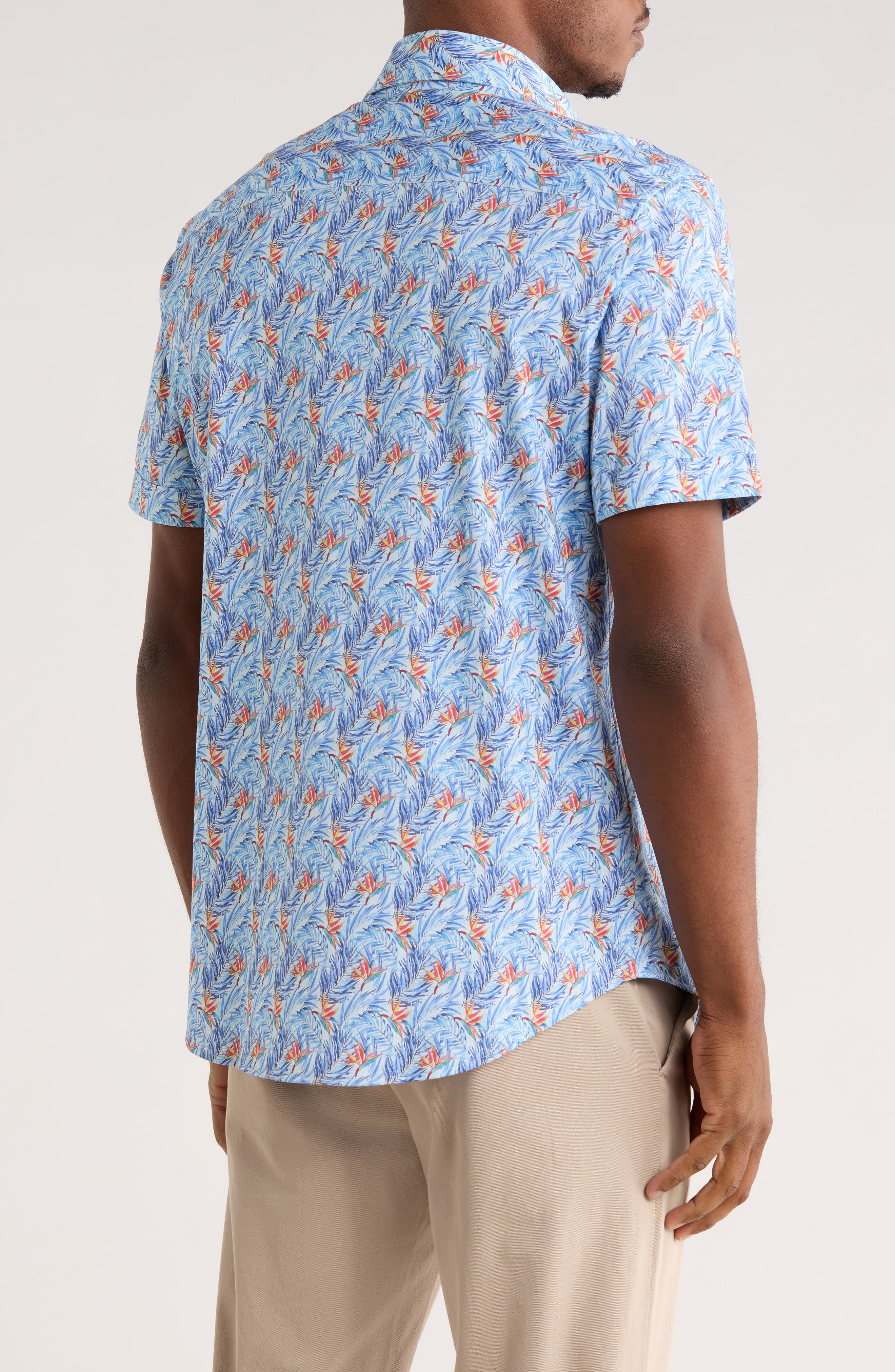 Short Sleeve Button-Up Shirt - image 2