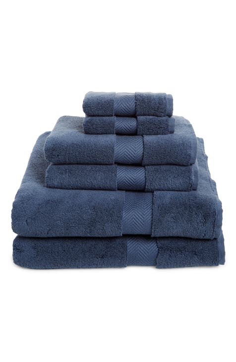 Kate Spade 2024 Navy Towel Set of 8