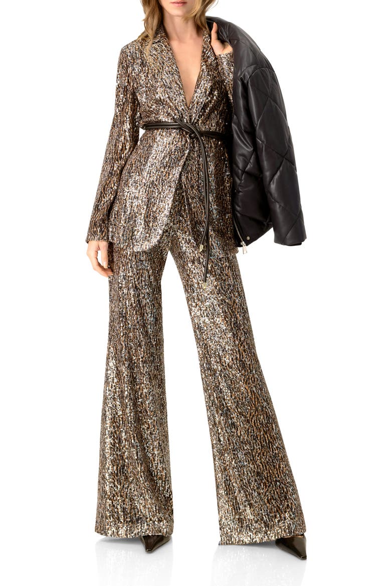 Sequin Blazer, Alternate, color, Multicolor