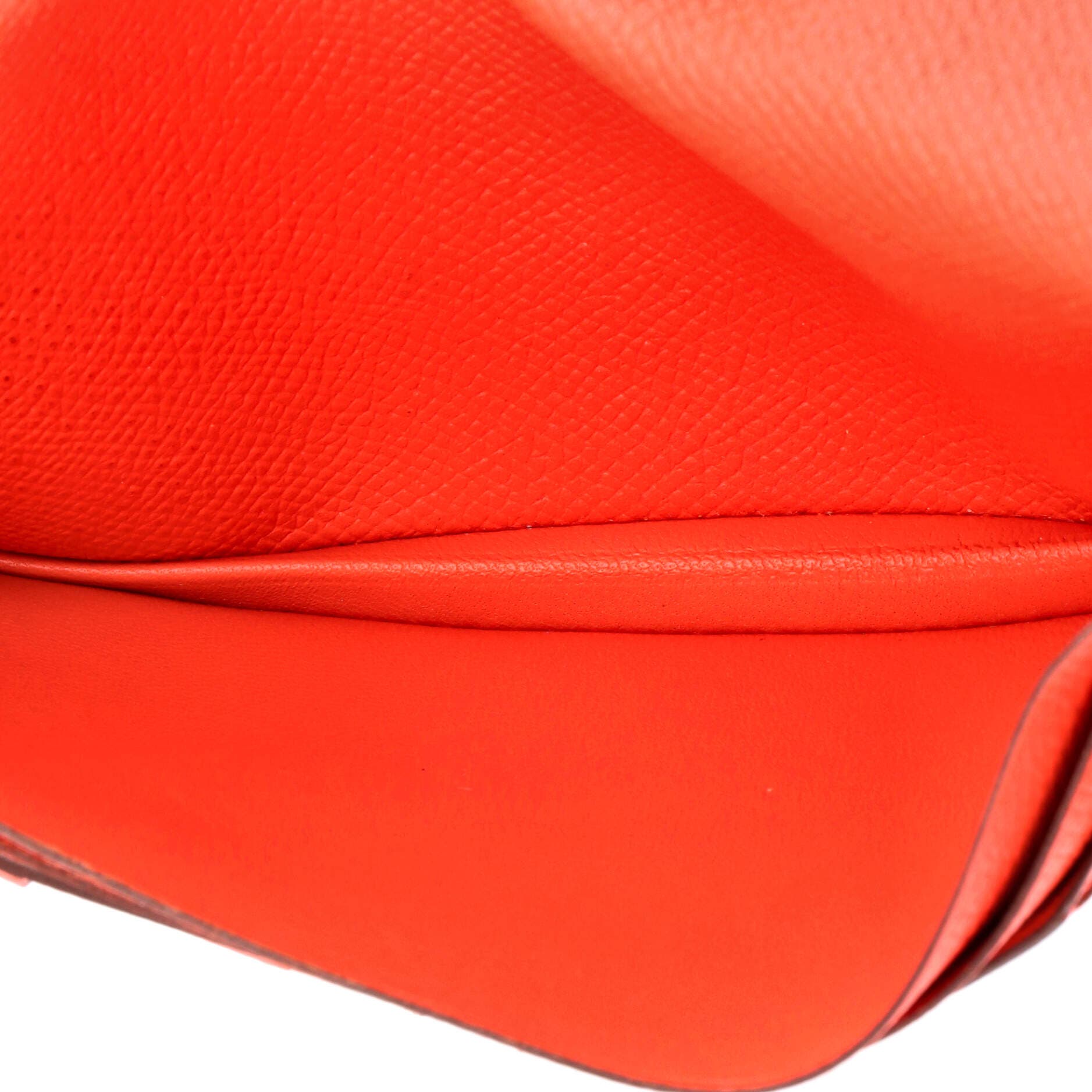 Pre-Owned Hermes Bearn Wallet Epsom Long, Alternate, color, Rouge Pivoine