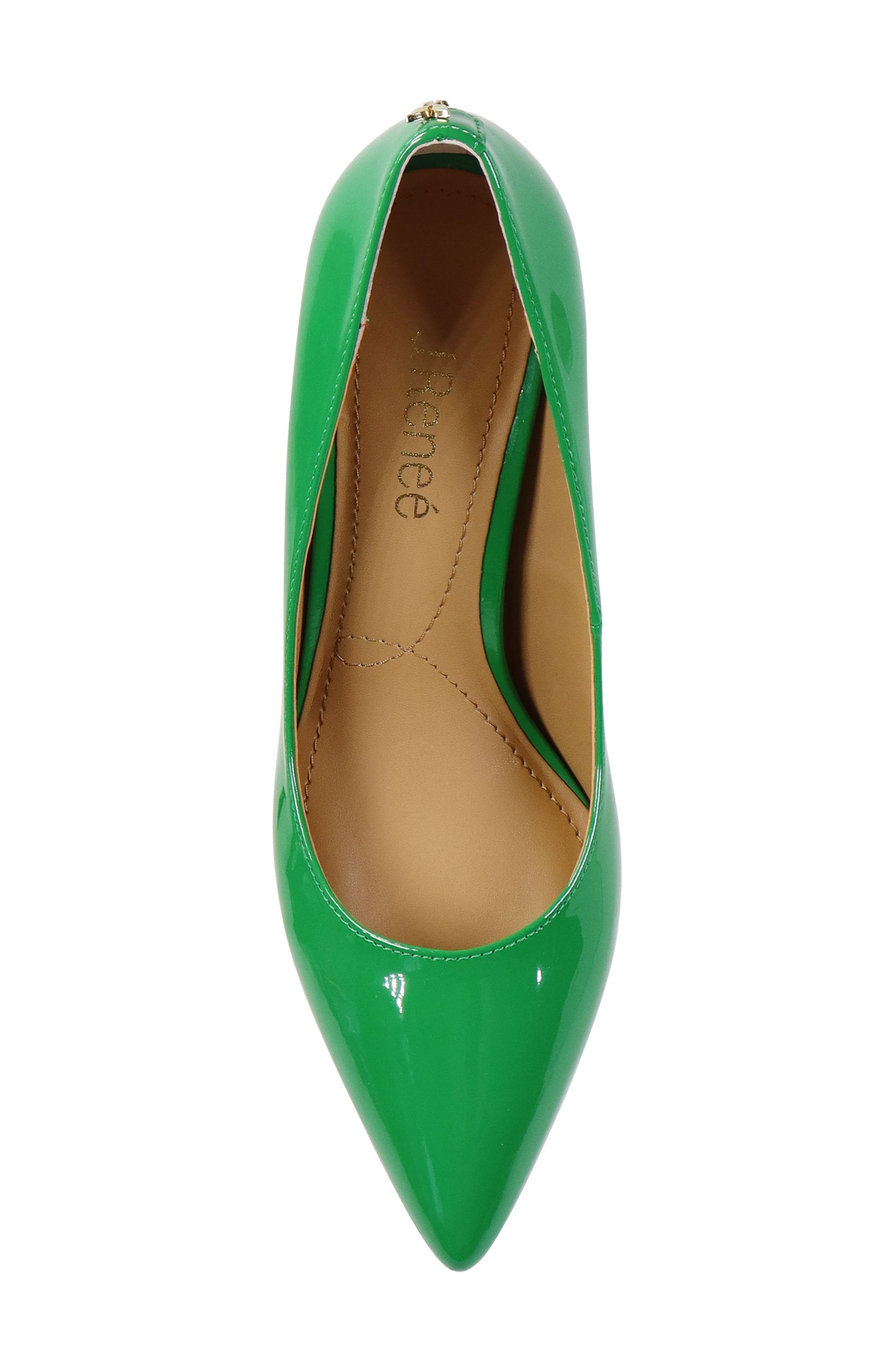 J. Reneé Kanan Pointed Toe Pump, Alternate, color, Green