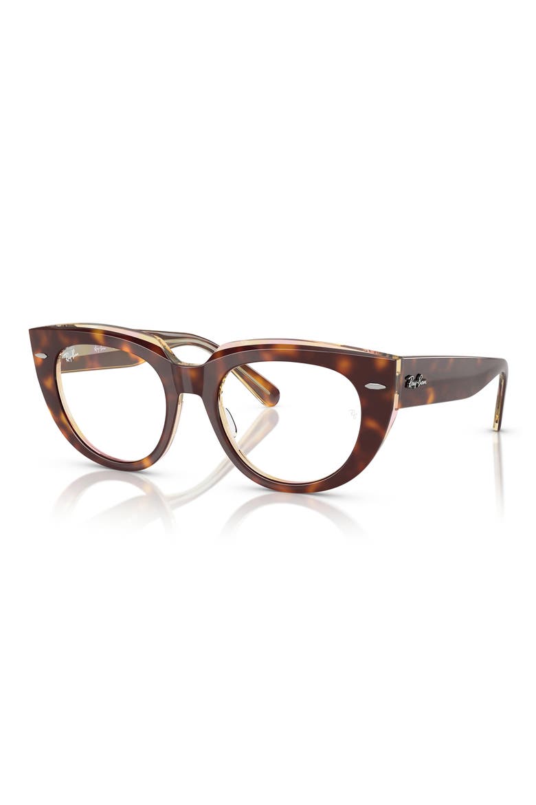 50mm Square Optical Glasses, Alternate, color, HAVANA