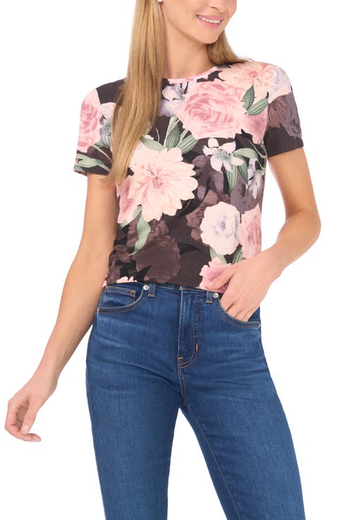 Amira Floral Print Top