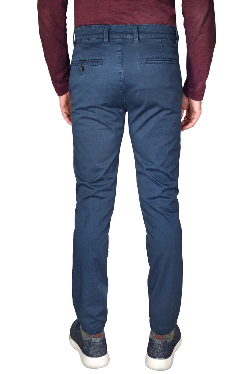 Vintage 1946 Comfort Stretch Flat Front Pants, Alternate, color, Onyx