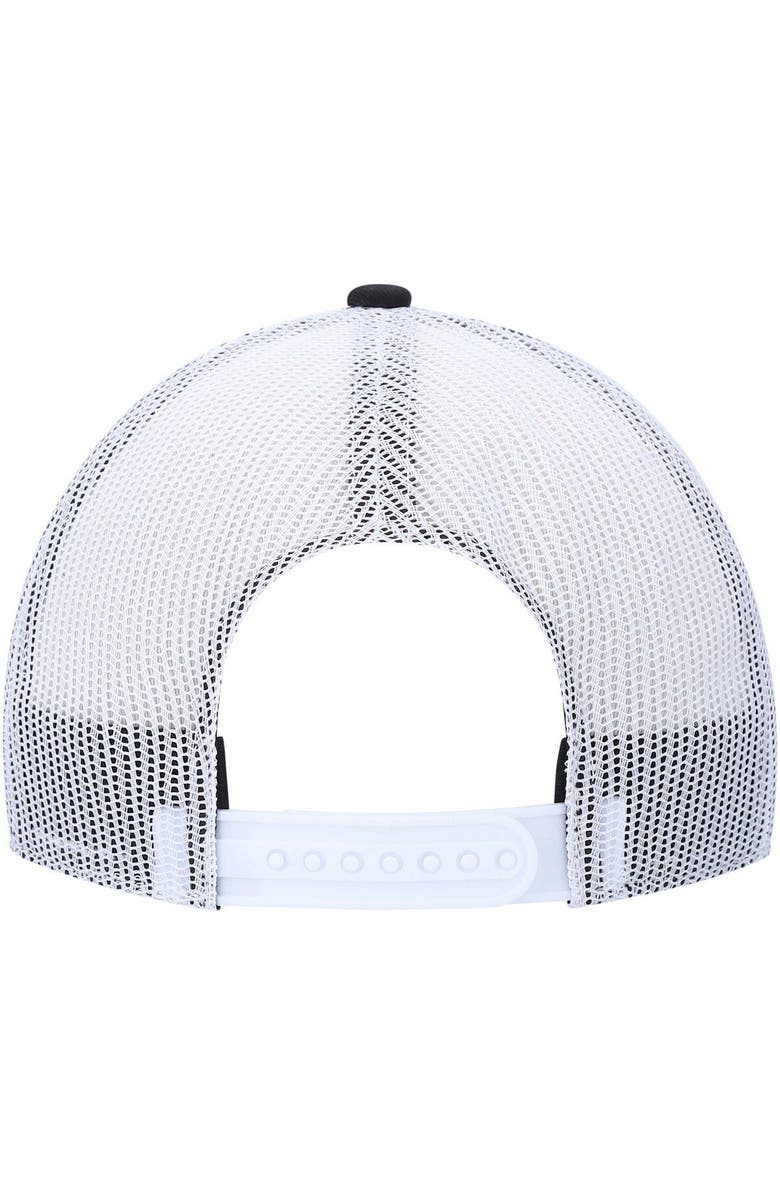 '47 Men's '47 Black/White San Francisco Giants Primary Logo Trucker Snapback Hat, Alternate, color,