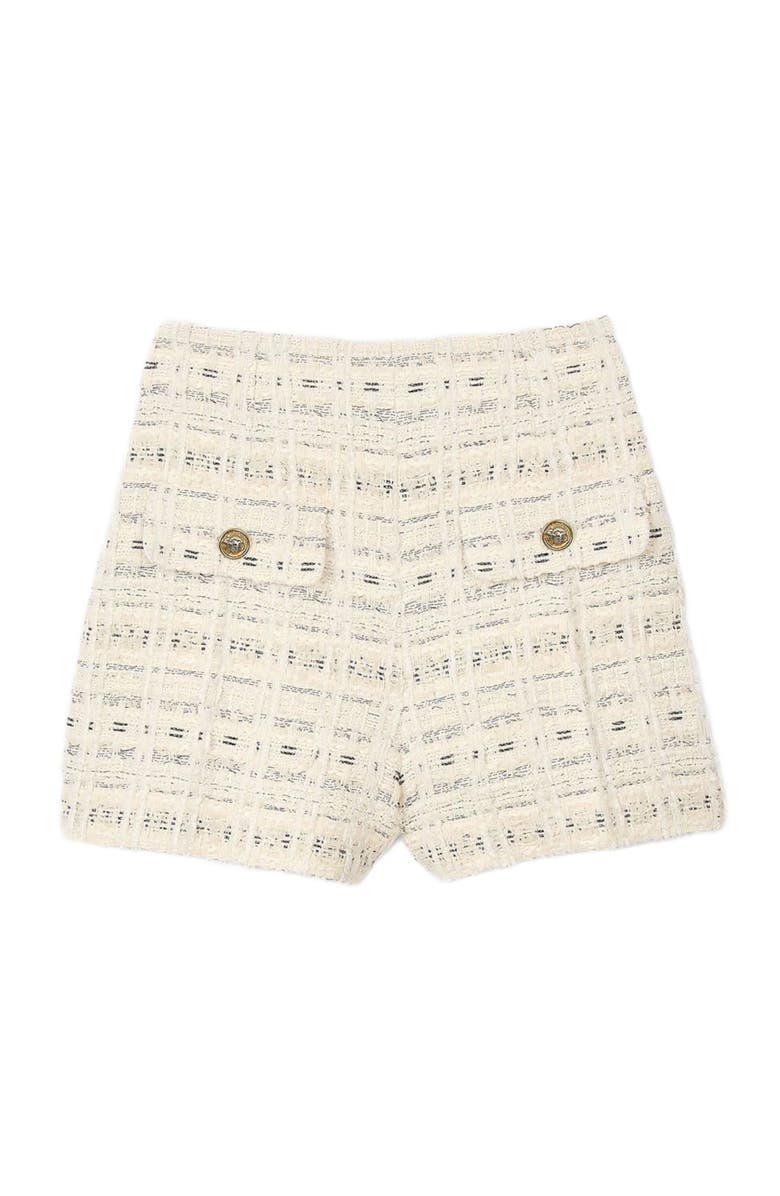 SANDRO Decorative tweed shorts, Alternate, color, 
