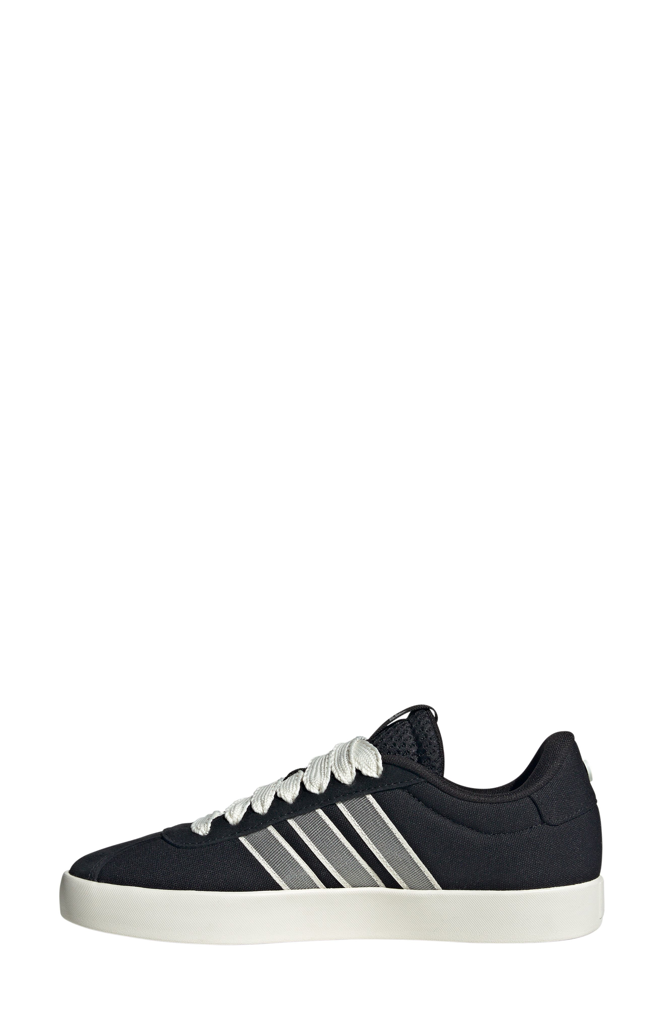 adidas VL Court 3.0 Sneaker, Alternate, color, Black/ Off White/ Clear Sky