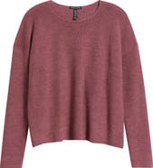 Eileen Fisher Crewneck Wool Sweater