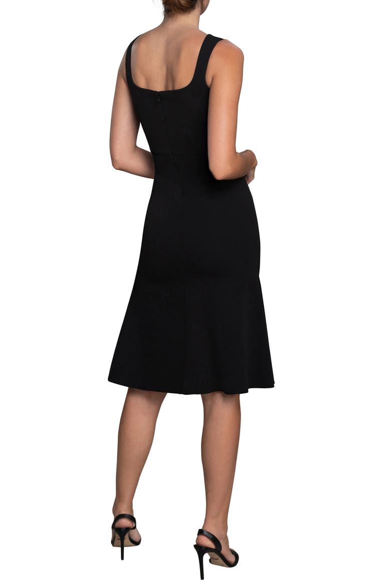 Sammie Sweetheart Neck Cocktail Dress, Alternate, color, BLACK