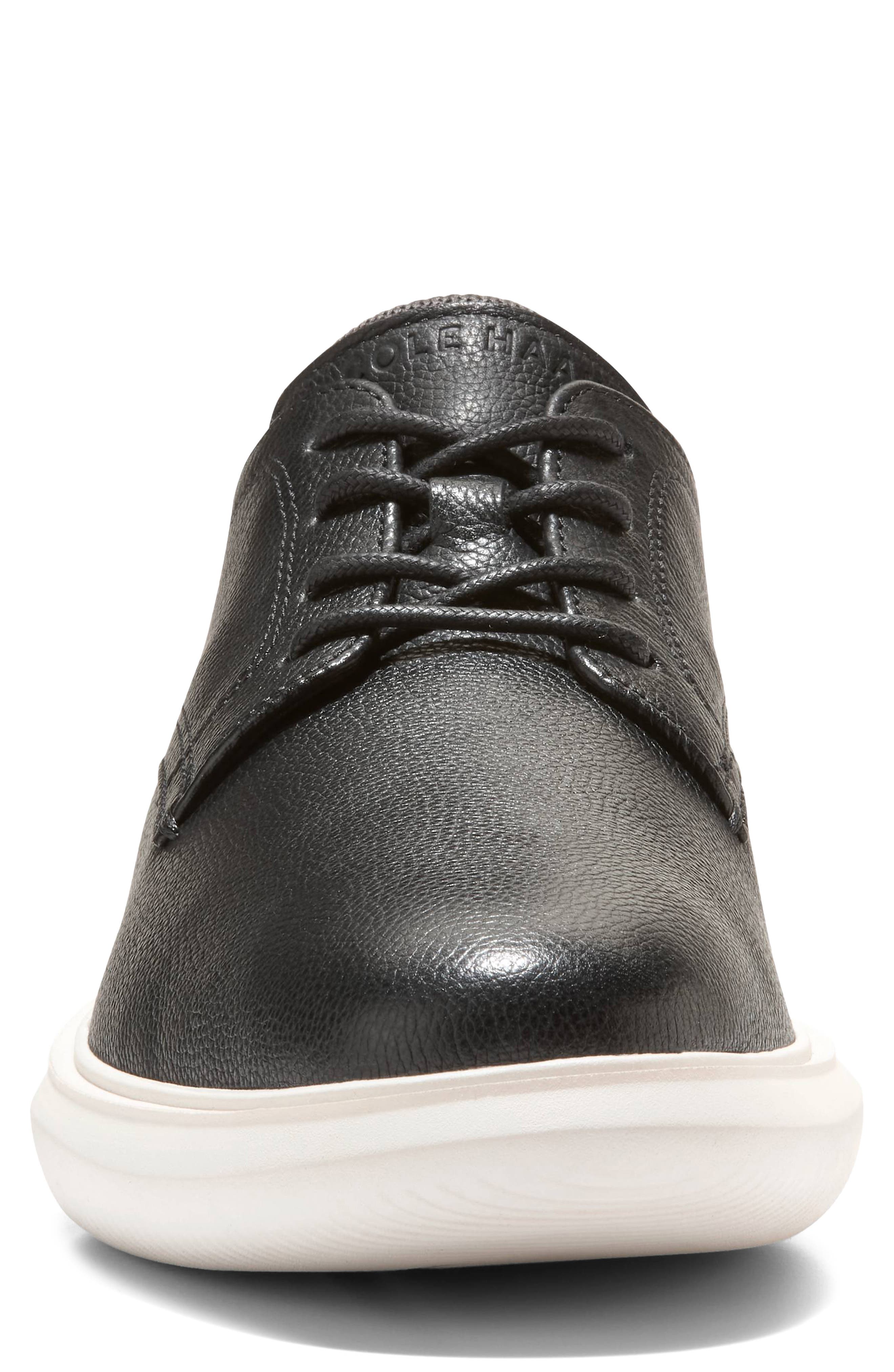 Grand 2.0 Plain Toe Derby, Alternate, color, BLACK / RAVEN / IVORY