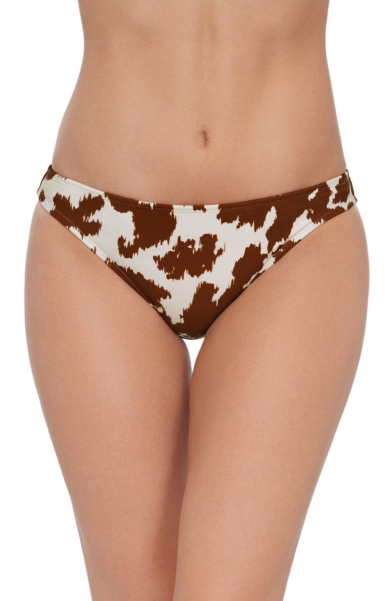 Stevie Cheeky Basic Hipster Bikini Bottom, Main, color, Blowin' Smoke