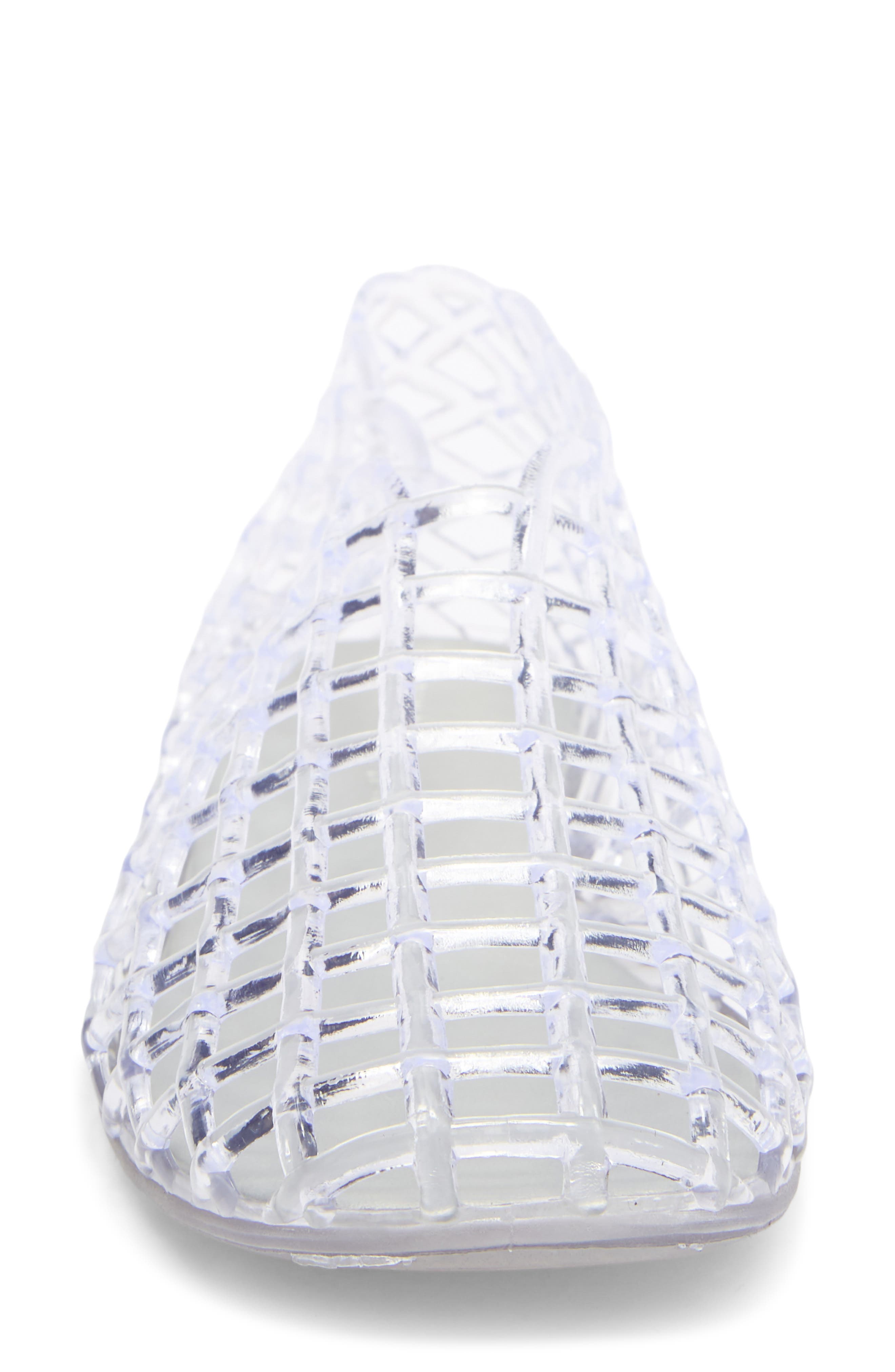 Ansla Jelly Flat, Alternate, color, CLEAR