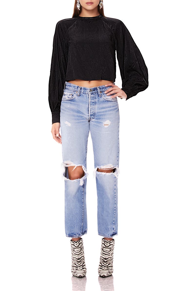 AFRM Olivia Print Top, Alternate, color, 