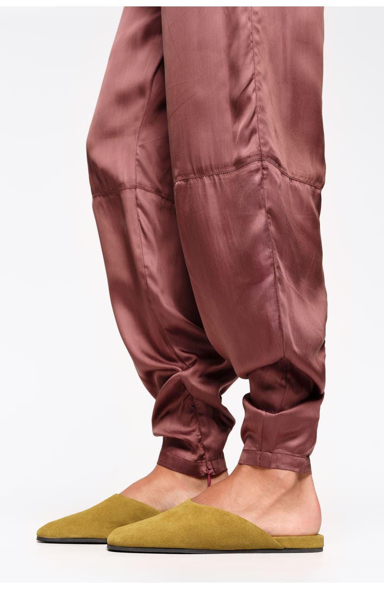 Bimba y Lola Suede Leather Mule, Alternate, color, Ochre