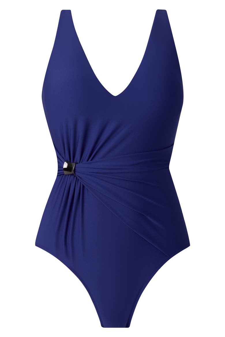 Yara One-Piece Swimsuit, Alternate, color, GALAXY