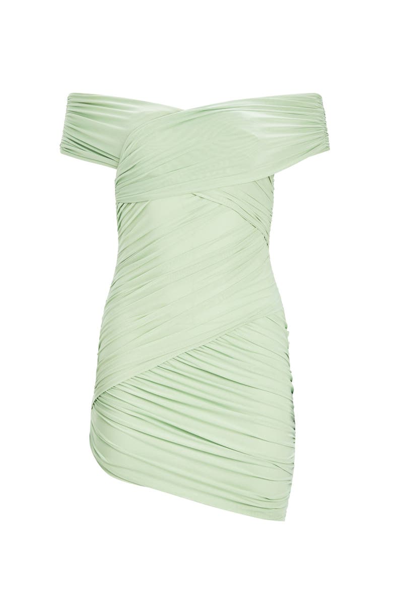 SER.O.YA Deniz Mesh Mini Dress, Alternate, color, 