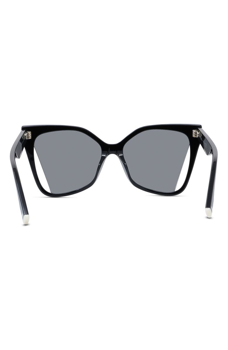 Fendi 'Fendi Way 55mm Geometric Sunglasses, Alternate, color,