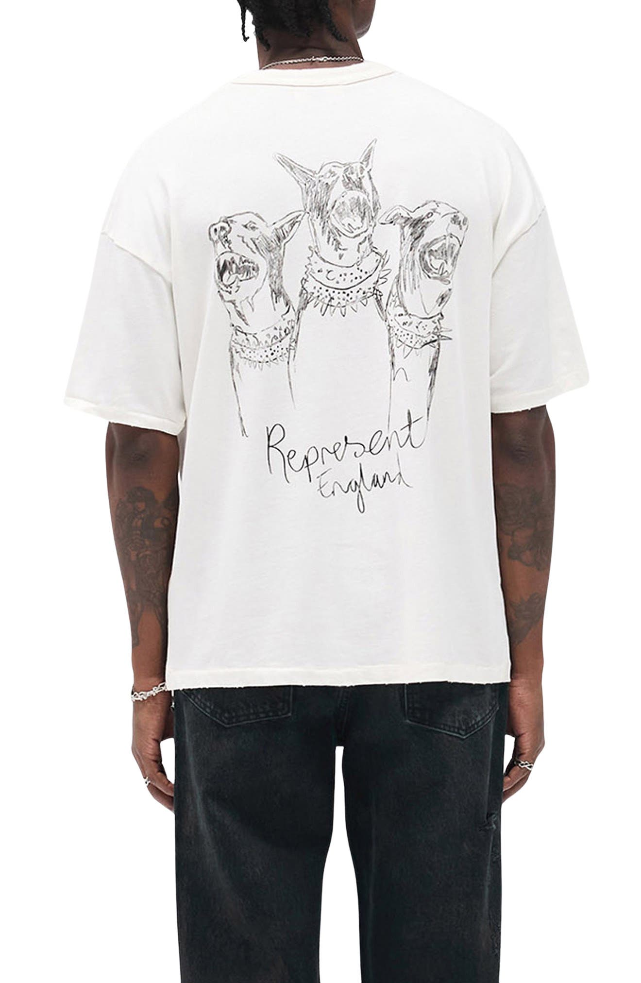 Hand Drawn Thoroughbred Graphic T-Shirt - image 2