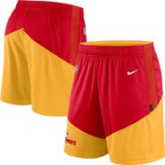 Nike Men's Nike Red/Gold Kansas City Chiefs Sideline Primary Lockup Performance Shorts
