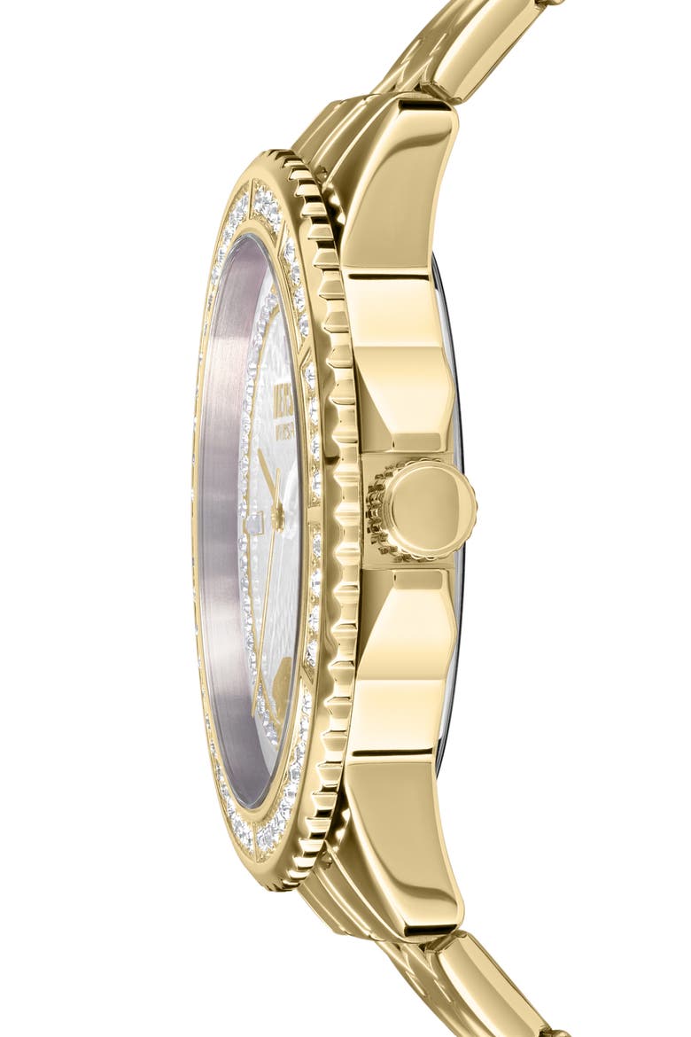 Montorgueil Bracelet Watch, 38mm, Alternate, color, GOLD/ WHITE