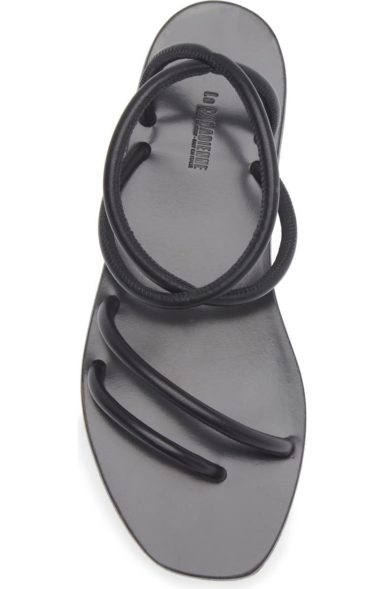 La Canadienne Gem Sandal, Alternate, color, Black