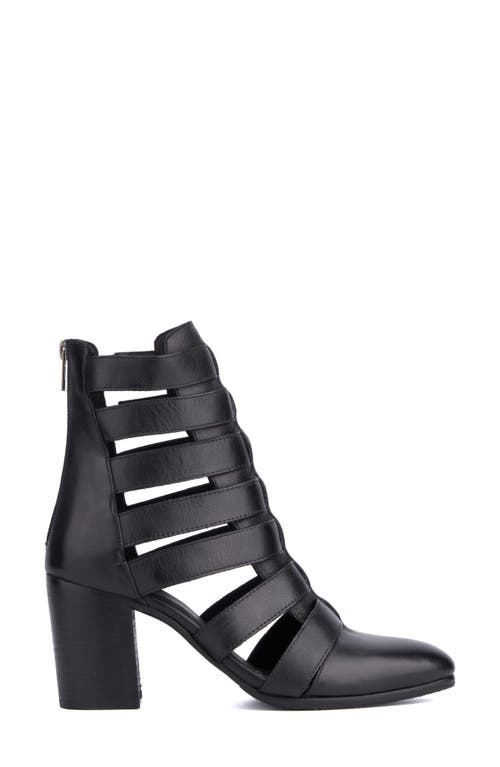 Vintage Foundry Vivi Caged Block Heel Bootie