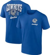 FANATICS Men's Fanatics Royal Dallas Cowboys Never Over T-Shirt