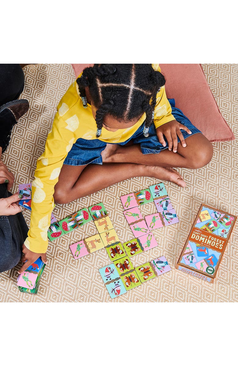 eeBoo Giant Shiny Forest Dominoes, Alternate, color,