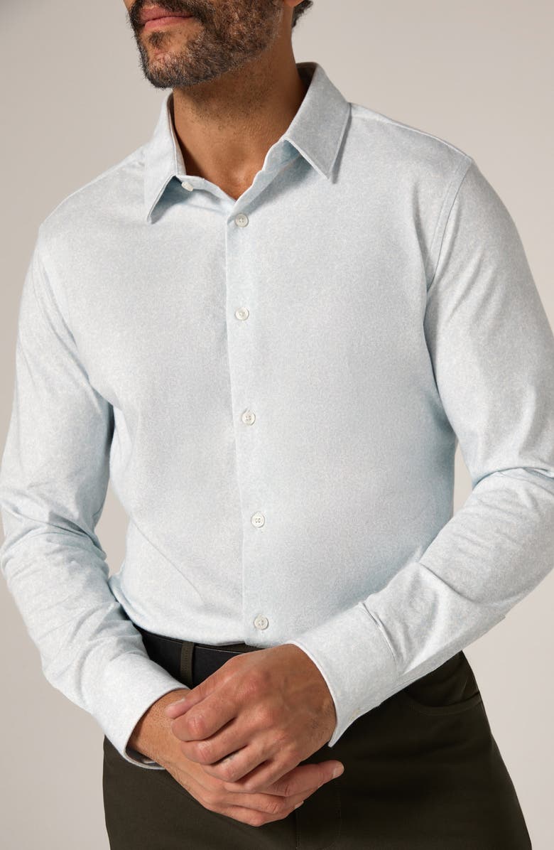 7 Diamonds Monty Performance Button-Up Shirt, Alternate, color, Light Blue