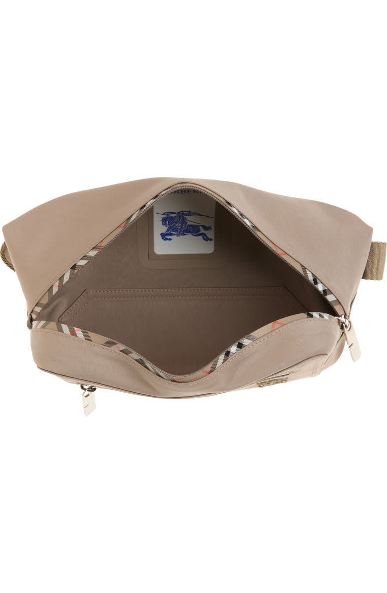 Burberry Storm Belt Bag, Alternate, color, Taupe