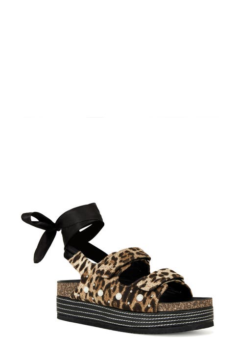 Makley Ankle Wrap Platform Sandal (Women)