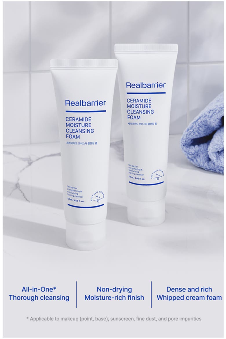 Ceramide Moisture Cleansing Foam, Alternate, color, NO COLOR