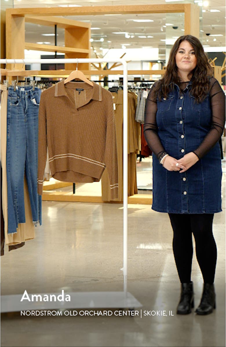 Monti Rib Polo Sweater, sales video thumbnail