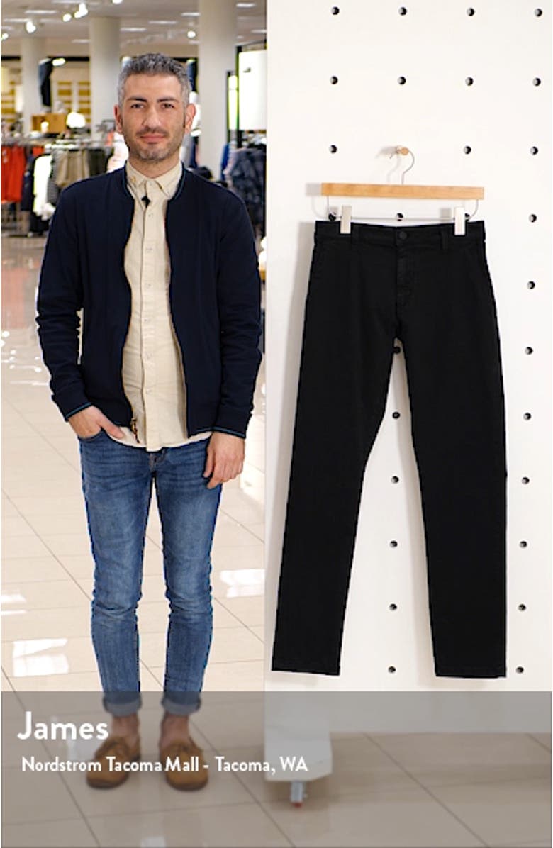 Johnny Slim Fit Twill Chino Pants, sales video thumbnail