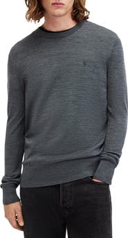 AllSaints Mode Merino Wool Crewneck Sweater