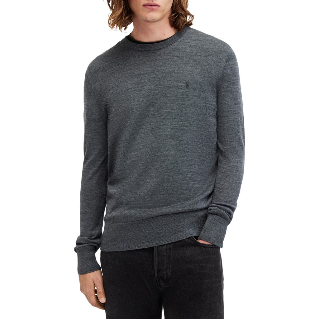 Allsaints Mode Merino Wool Crewneck Sweater